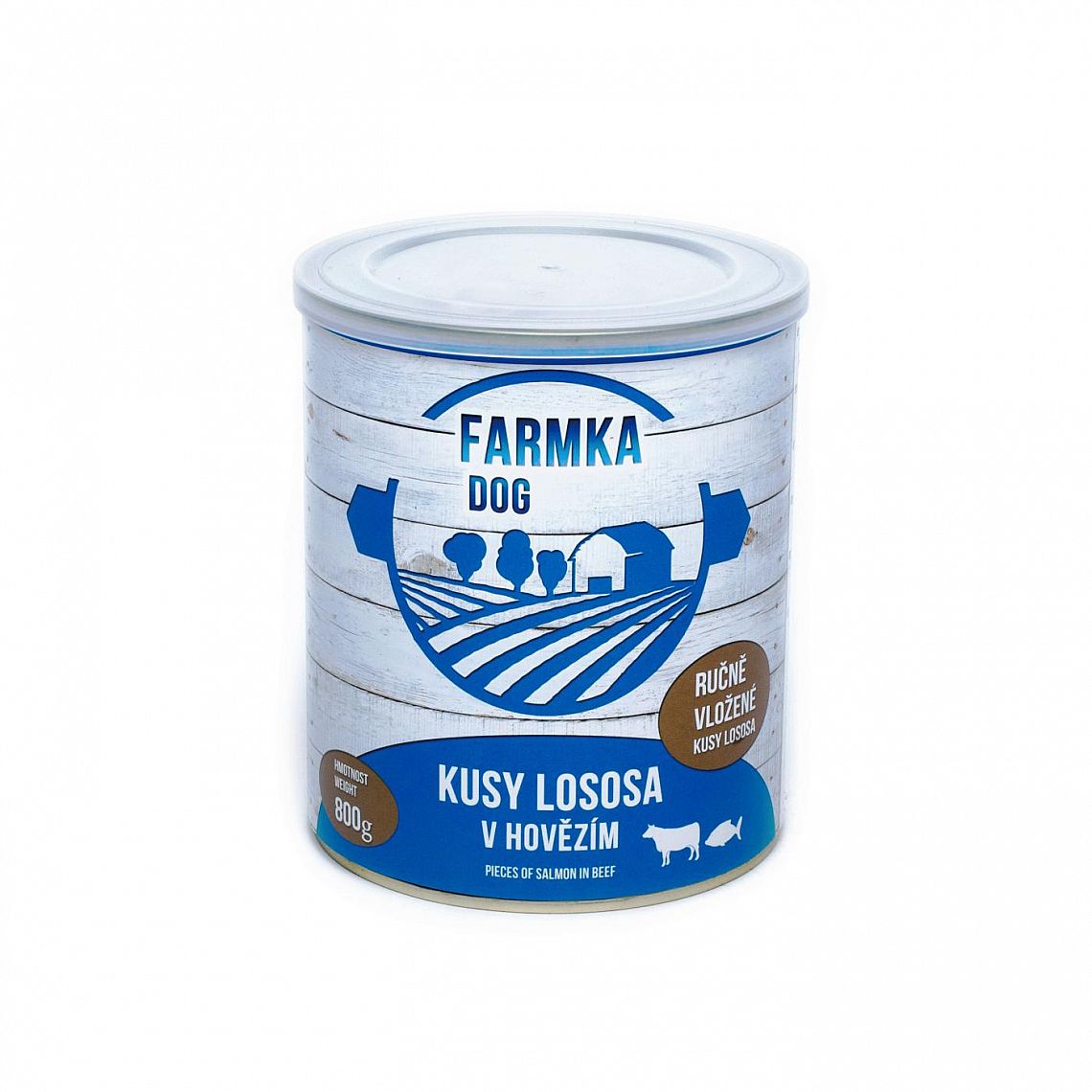 FARMKA dog 800g s lososem