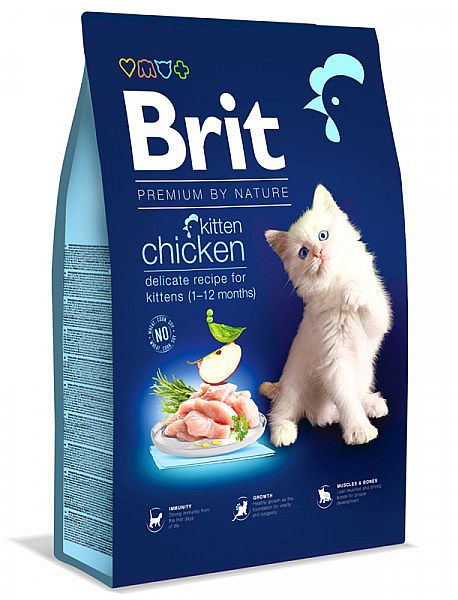 Brit Premium Cat by Nature Kitten Chicken 1,5kg