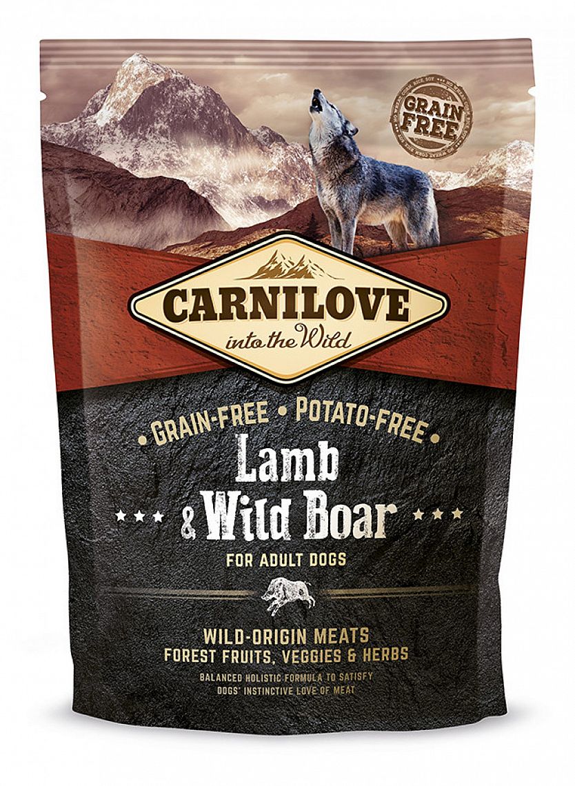 Carnilove Dog Lamb & Wild Boar for Adult 1,5kg