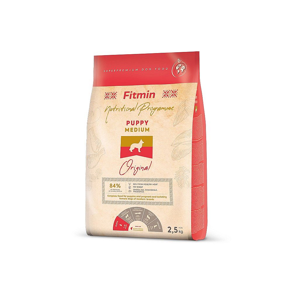 Fitmin MEDIUM puppy 2,5kg