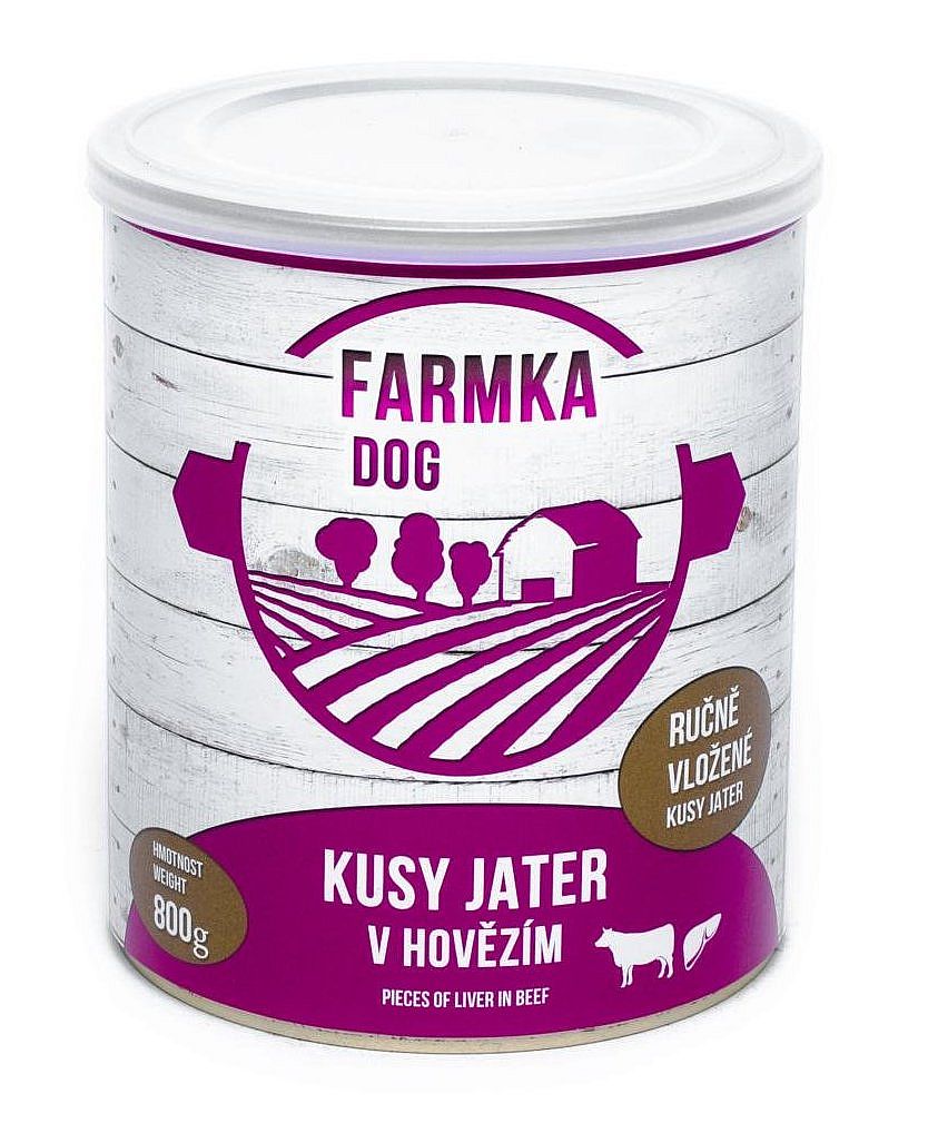 FARMKA dog 800g s játry