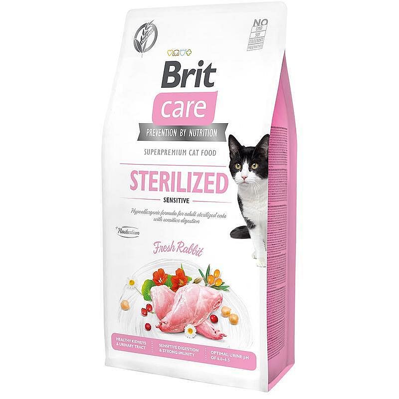 Brit Care Cat GF Sterilized Sensitive 7kg