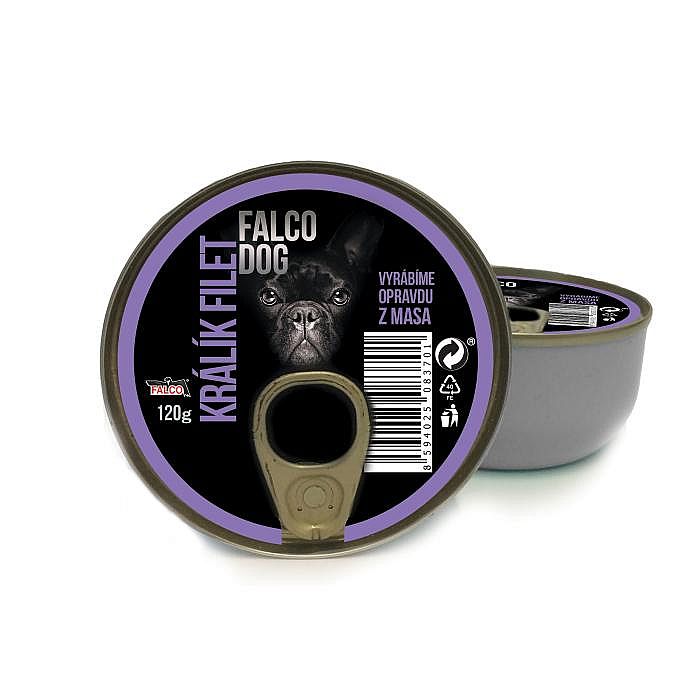 FALCO DOG 120g Králík filet