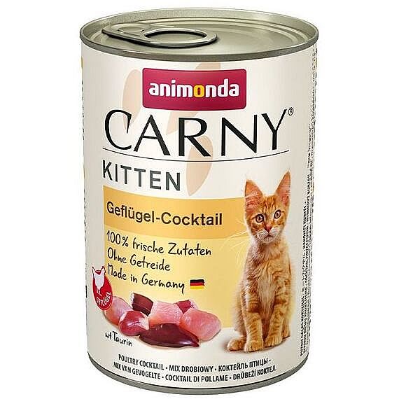 CARNY KITTEN drůbeží koktejl  400g