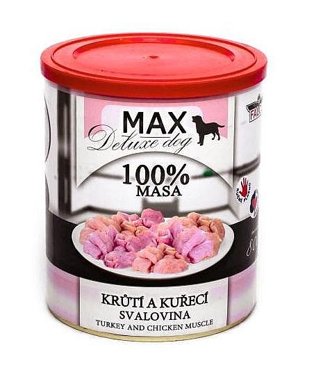 MAX 800g Krůtí a kuřecí svalovina