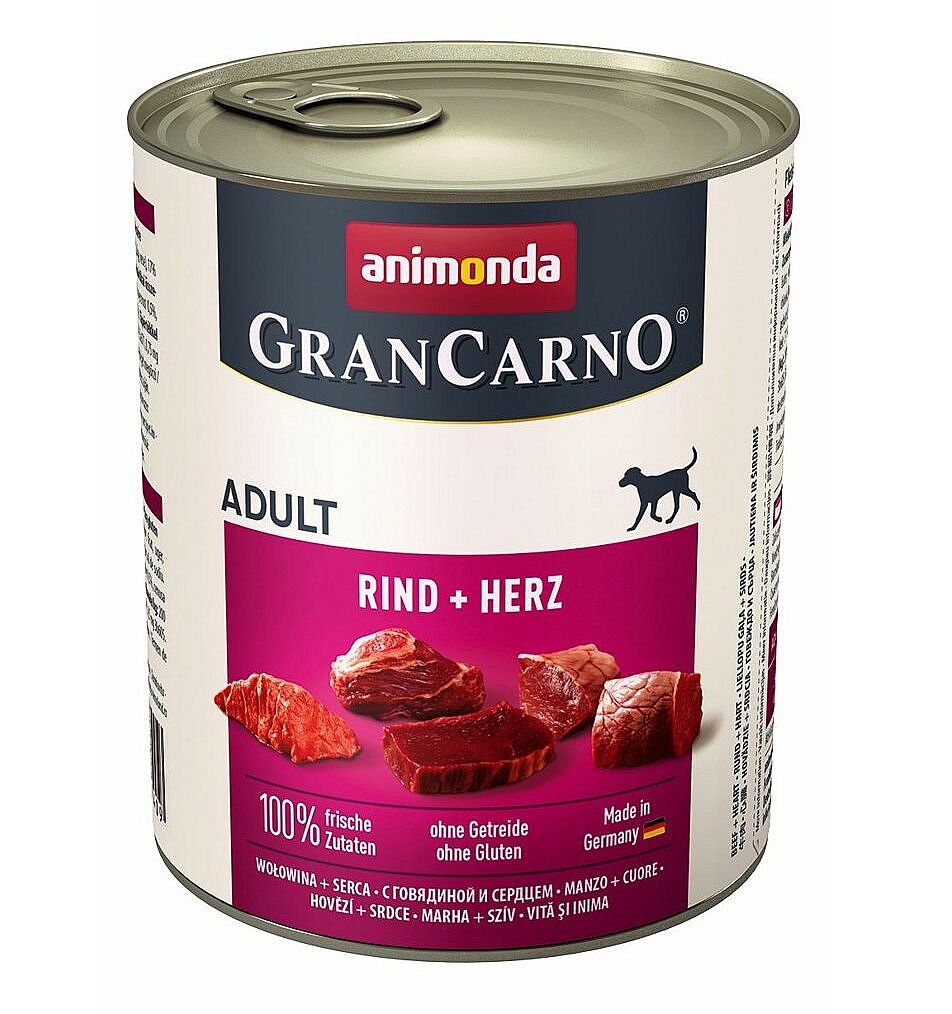 GRANCARNO Adult - se srdcem  800g