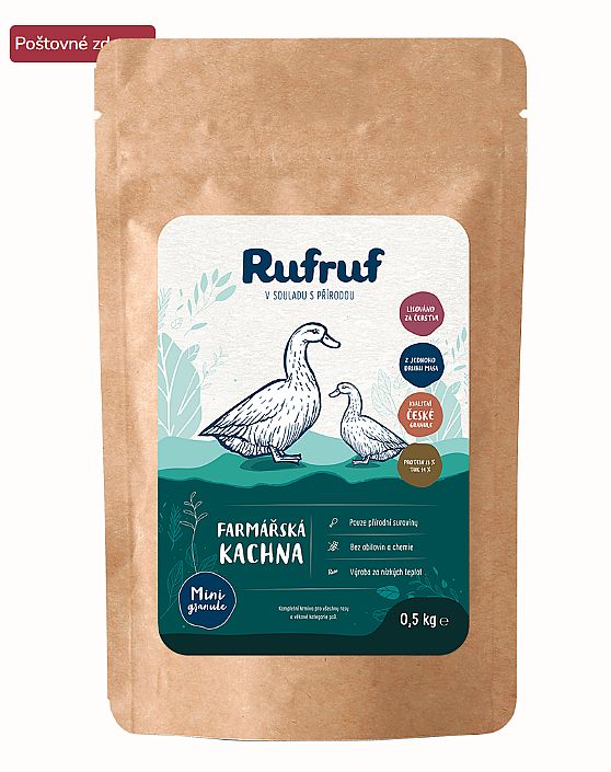 RufRuf 0,5kg Farmářská kachna MINI