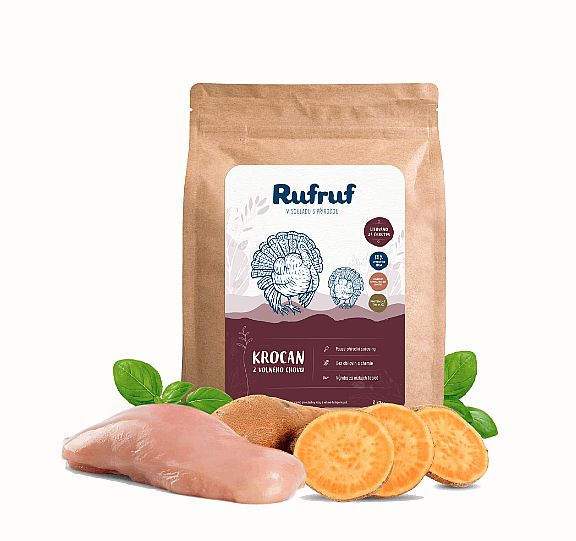 RufRuf 2kg Farmářský krocan s treskou