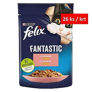 FELIX Fantastic s lososem v želé  85g