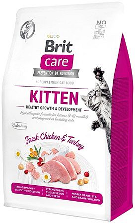 Brit Care Cat GF Kitten Healthy Growth&Development 0,4kg