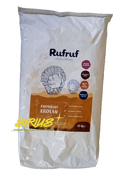 RufRuf 15kg Farmářský krocan s treskou