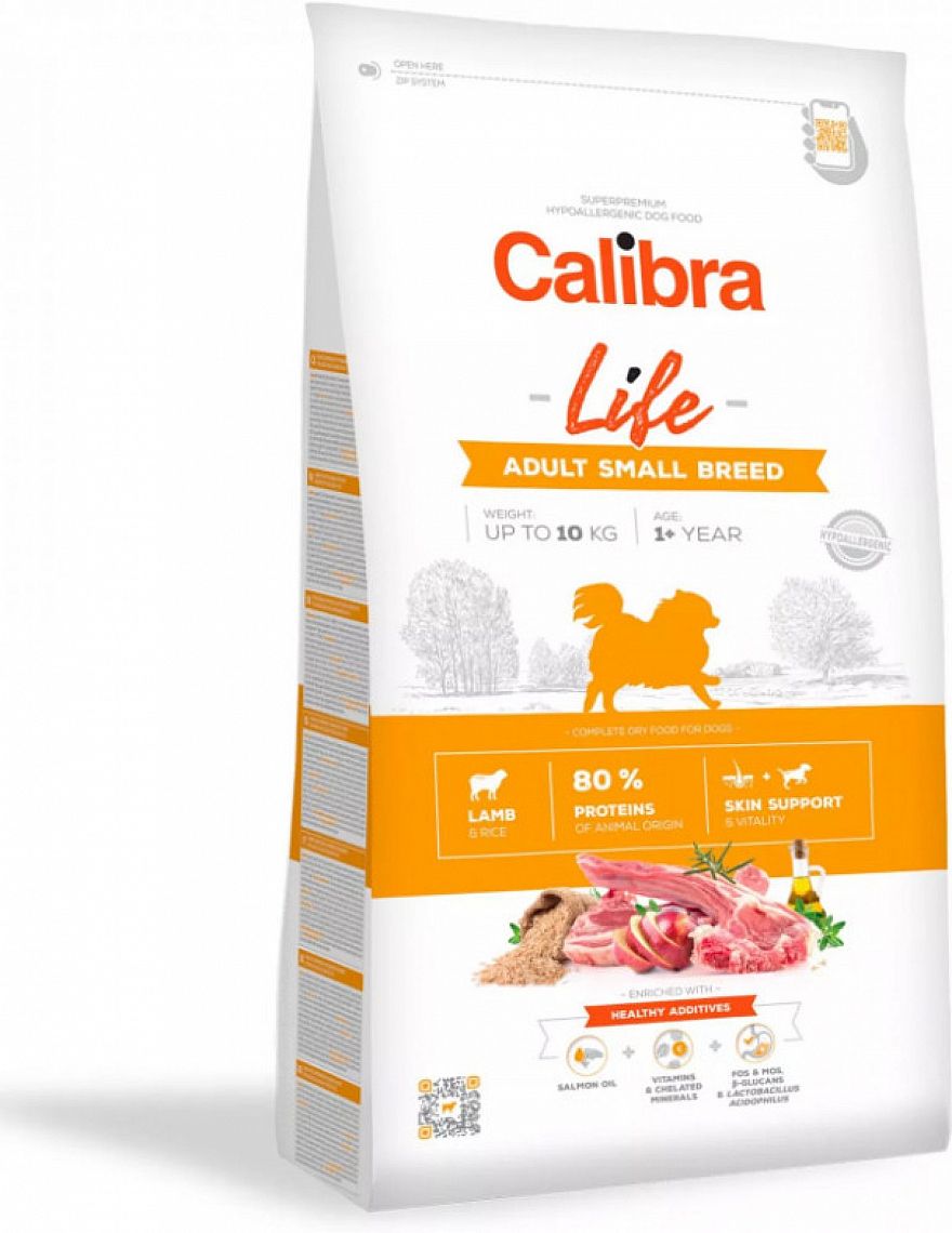 Calibra Dog Life Adult Small Breed Lamb 6kg