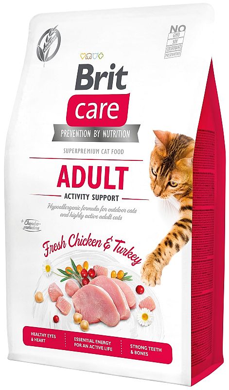 Brit Care Cat GF Adult Activity Support 2kg