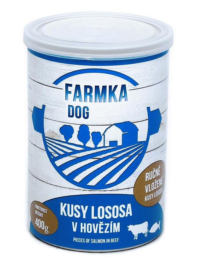 FARMKA CAT 400g s lososem