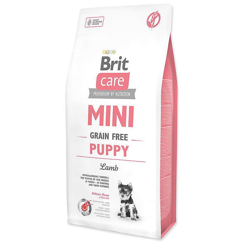 BRIT CARE dog GF mini puppy lamb  7kg