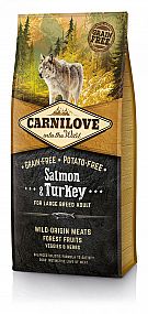 Carnilove Dog Salmon & Turkey for LB Adult 12kg