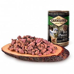 Carnilove Wild konzerva Meat Duck & Pheasant 400g