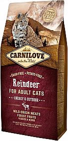 Carnilove Cat Reindeer for Adult Energy & Outdoor 6kg