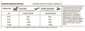 ACANA ADULT SMALL BREED RECIPE 2 kg