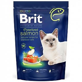 Brit Premium Cat by Nature Sterilized Salmon 800g