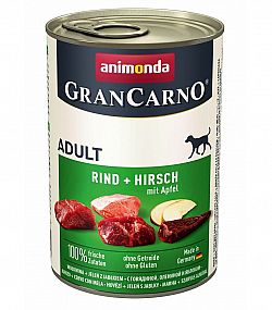 GRANCARNO Adult - jelen+jablko  400g