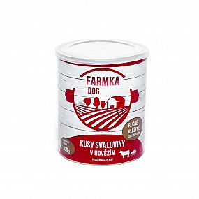 FARMKA dog 800g se svalovinou