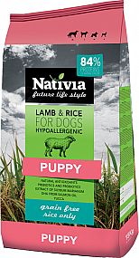 NATIVIA puppy lamb&rice  3kg