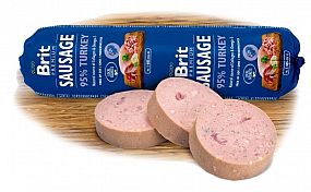 BRIT sausage Turkey NEW 800g