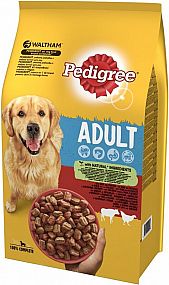 PEDIGREE adult hovězí+drůbeží  10kg