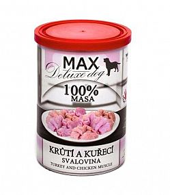 MAX 400g Krůtí a kuřecí svalovina