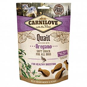 Carnilove Dog Semi Moist Snack Quail&Oregano 200g