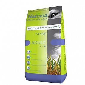 NATIVIA adult chicken&rice        3kg