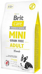 BRIT CARE dog GF mini adult lamb  2kg