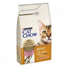 CAT CHOW Adult losos a tuňák 1.5kg