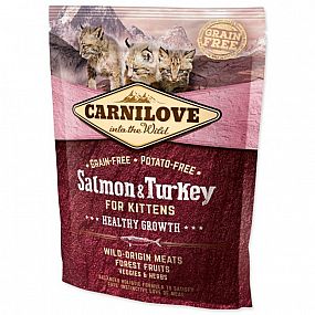 Carnilove Cat Salmon & Turkey for Kittens Healthy Growth 400g