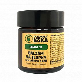 LÁSKA 31 Balzám na tlapky pro ochranu a péči - 30 ml