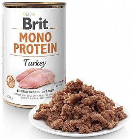 Brit Dog konzerva Mono Protein Turkey 400g