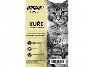 Sirius Food CAT Connoisseur Adult steril.,kuře s tuňákem 1,5kg