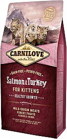 Carnilove Cat Salmon & Turkey for Kittens Healthy Growth 6kg