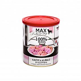 MAX 800g Krůtí a kuřecí svalovina