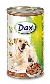 DAX dog kousky játra 1240g