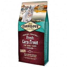 Carnilove Cat Fresh Carp & Trout Sterilised Adult 6kg