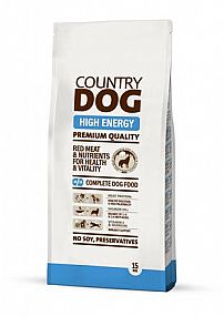 Country Dog High energy - modrý   15kg