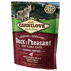 Carnilove Cat Duck&Pheasant Adult Hairball Control 400g