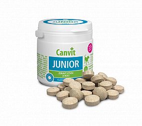 Canvit Junior pro psy ochucený 100g