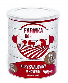 FARMKA dog 800g se svalovinou