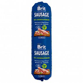 BRIT sausage Chicken & Venison NEW 800g