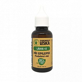 LÁSKA 42 podpůrný olej Při epilepsii 30ml