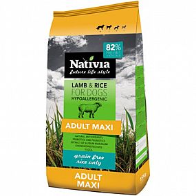 NATIVIA adult MAXI chicken&rice  15kg