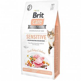 Brit Care Cat GF Sensitive Healthy Digest&Delicious Taste 7kg